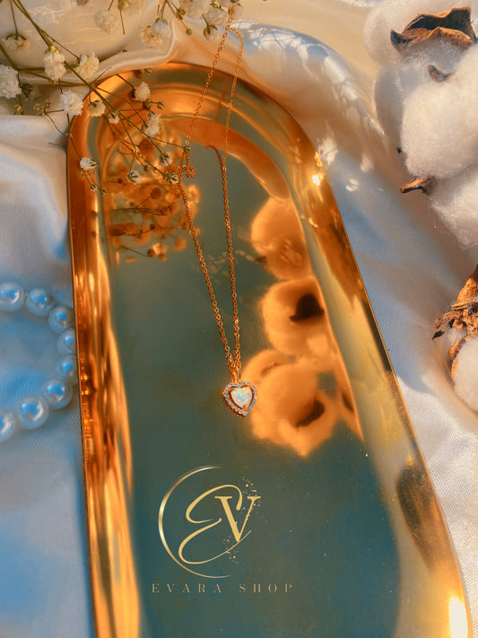 Golden heart glow